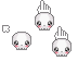 Dark Gray Neon Glass Cursors preview