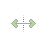 Horizontal resize cursor