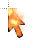 Orange Flame2 cursor