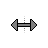 Horizontal resize cursor