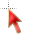 Gold and red cursor