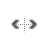 Horizontal resize cursor