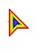 rainbow neon cursor