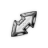 Diagonal NE cursor