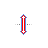 Vertical resize cursor