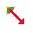 diagonal resize ltr cursor