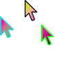 Chaos Black Cursors preview