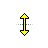 Vertical resize cursor