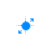 Blue Glow CursorDiagonalResize1 cursor