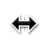 Horizontal resize cursor