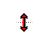 Vertical resize cursor