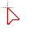 Red Multi Outline  cursor