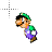 Diagonal Resize 1 Luigi cursor