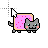Ma first meme flyng cat! cursor