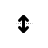 Vertical resize cursor