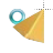 Golden Wedge Arrows Cursors preview