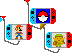 Nexus-Neon-Red-Mini Cursors cursor preview