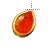 Left Fire Opal in gold cursor