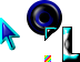 Metallic Blue Cursors cursor preview