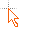 contoured orange cursor