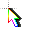 WHITE CHROMA 3D (Shaded) cursor