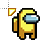 Yellow crewmate cursor