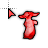 Rainbow Bunny cursor