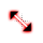 Diagonal resize 2 cursor