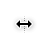 Horizontal resize cursor