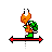 Horizontal resize cursor