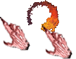 DEMON HAND Cursors cursor preview