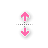 Vertical resize cursor
