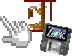90's PIXEL HAND Cursors cursor preview