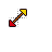 Fire Theme Diagonal Resize 2 cursor