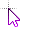 Shaded Purple Butterfly Cursors preview
