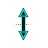 Vertical resize cursor