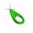 Hollow Sideview Pin cursor
