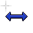 Horizontal resize cursor
