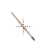 paint brush slant right (extend window) cursor