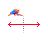 Horizontal resize cursor