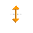 Vertical resize cursor