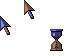 Blue Orange Cursors cursor preview