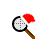 Christmas Magnifying Glass cursor