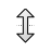 Vertical resize cursor
