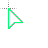 Light Green Multi Outline  cursor