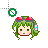 unnavailable green cursor