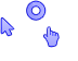 Dark Blue Transparency Cursors cursor preview