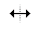 Horizontal resize cursor
