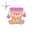 Bears Cursor Set - Grapes Bear cursor