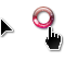 Windows 7 Black Infernal Pink Edit Cursors preview